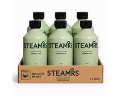 STEAMRS - Luxe Wasparfum - Morning Dew - 300 ml x 6- Designer parfum voor je kleding - 180 tot 240 wasbeurten - Verzorgend voor textiel