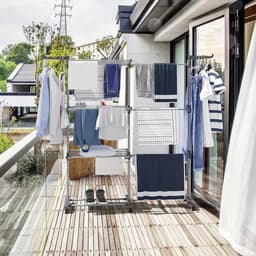 Kleding droogrek - 4 Laags - Verstelbaar Rolbaar Wasrek — thumbnail 5