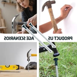 30 stuks grondankers 5 mm x 150 mm voor zware belasting, anti-roest haringen, ideaal voor onkruiddoek en tuinvlies — thumbnail 4