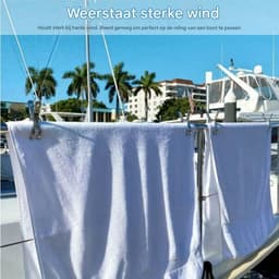 TOVBMUP Strandlakenklemmen - Grote kledingklemmen - Winddichte klemmen - geschikt voor zware kleding - 11 cm - 10 stuks - Zilver - Roestvrij staal — thumbnail 4