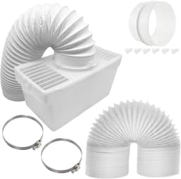 Universele Condensdroger Opvangbak met Extra Lange 6m Ventilatieslang (100mm) — thumbnail 1