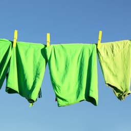 Kleurrijk Waslijntouw - Droogtouw Buiten - Kleding Drogen - Vuilafstotend Materiaal - 20 meter - Geel — thumbnail 2