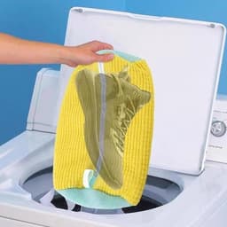 Schoenwaszak voor Sneakers, Grote Capaciteit, Reisvriendelijk en Ideaal voor Wasmachine, Perfect voor Schoenreiniging en Onderhoud — thumbnail 3