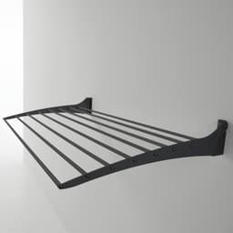 Foxydry Fold 82 cm black wasdroogrek wandmontage clicksysteem - 82 x 50 x 10 cm — thumbnail 3