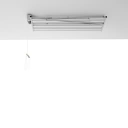 Foxydry Mini 128 cm plafond droogrek - wit - handbediend — thumbnail 4