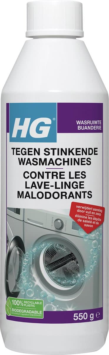 HG tegen stinkende wasmachines 550gr — afbeelding 1