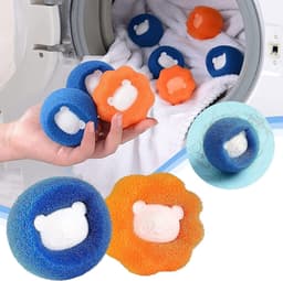 Wasballen Voor Wasmachine - 12 Stuks - Wasbal - Anti Haar - Wasdrogerbal - Wasverzachterbal - Wasdroogbal - Anti-Rollende Wasbal -Schoonmaakbenodigdheden - Huishoudelijke Gadgets - Herbruikbare -Haar Opvanger - Anti-Pluis - Voor Wasmachine/Droger — thumbnail 3