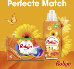 Robijn Wasmiddel - 3-in-1 Wascapsules - Color - 4 x 15 stuks - 60 Wasbeurten - Voordeelverpakking — thumbnail 4