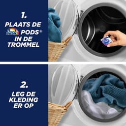 Dash 3in1 PODS - Witter Dan Wit - Wasmiddelcapsules - Voordeelverpakking 4 x 42 Wasbeurten — thumbnail 5