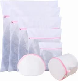 Waszakken Set van 7 voor Wasgoed - Waszakje Lingerie - Waszak bh - Wasnet Groot — thumbnail 1