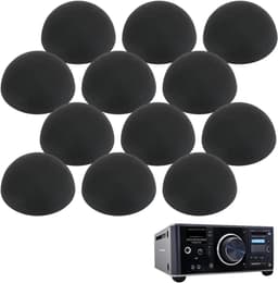 Zwarte Rubberen Voetjes - Geluiddemping en Trillingsisolatie - Set van 10 Stuks — thumbnail 1