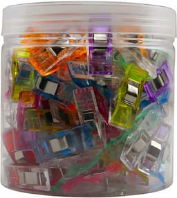 100 Stuks Stofclips voor Naaien en Quilten - Veelzijdige Klemmetjes voor Stoffen — thumbnail 1