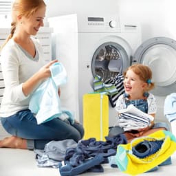 Set van 2 schoenwaszakken – waszak voor schoenen - schoenen waszak - Herbruikbaar – Geschikt voor alle schoenmaten – Polyester – Geel — thumbnail 3