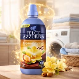 Felce Azzurra - Wasverzachter Argan - 900ml – Geconcentreerd – 45 Wasbeurten – Langdurige Geur – Wasverzachter Parfum – Zachte Was — thumbnail 2