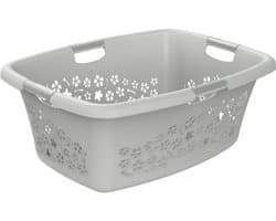 Rotho 17567 50l Rechthoekig Polypropyleen (PP) Grijs wasmand