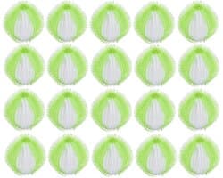 Wasballen voor wasmachine - 20 stuks - Anti haar - Wasbollen - Anti haar - Ook geschikt voor dierenharen - Sneller droog - Anti-kreuk - Haarvanger Wasbollen - Anti Haar Droogballen