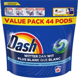 Dash Wasmiddel Pods® - Witter Dan Wit - 3 x 44 Wassen — thumbnail 3