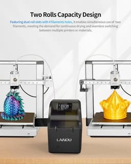 Filament Droger Box voor 3D-printer met 2 Spoelen en Snelle Verwarming — thumbnail 3