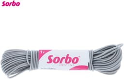 Sorbo Waslijndraad met Staalkern - Waslijn 20 Meter - Kunststof - Extra Sterk voor Binnen en Buiten — thumbnail 5