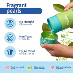 Natulim Fragrance Beads, Fragrance Beads for Clothes, Long-lasting Smell, No Harmful Chemicals, Suitable for Sensitive Skin and All Kinds of Clothes, 150 Washes, 5 Pieces — thumbnail 3