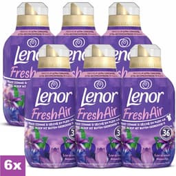 Lenor Fresh Air Maneschijn Wasverzachter - 6 x 36 Wasbeurten - 6 x 504ml — thumbnail 1
