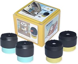 Trillingsdemper voor Airco Buitenunit - Kunststof met Veer - 70 tot 120kg Draagkracht — thumbnail 3