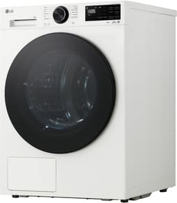 LG RHX5009TWB warmtepompdroger 9 kg met Dual Inverter Heat Pump voor gelijkmatig en energiezuinig drogen - Sensor Dry stopt automatisch bij droog - Zelfreinigende condensor voor duurzaam rendement en ThinQ slimme bediening. Energieklasse B — thumbnail 1