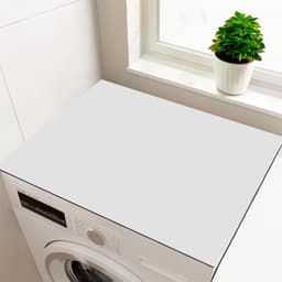 Wasmachine Onderleggers - Antislip Matten - Apparaat Stabiliseren - Op Maat Te Snijden - 60x60 cm - Wit — thumbnail 2