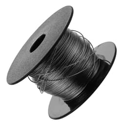 Waslijn Ophangkabel - Drooglijndraad Staalkabel - Buiten Kleding Drogen - Roestvrij Staal 30kg - 100 Meter Lengte - Zilver — thumbnail 1