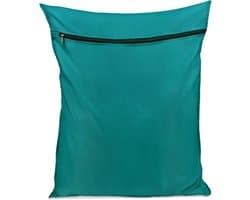 Waszak speciaal voor huisdieren - Waszak van polyester keperstof - Groot formaat, voorkomt effectief dat dierenharen de zak verstoppen - 70 x 80 cm, geschikt voor honden, katten en konijnen (donkerblauw) - L