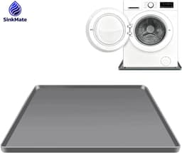 Lekbak Wasmachine – Siliconen Opvangbak - Opstaande Rand - SinkMate® - 60 x 60 cm – Lekbak Koelkast Vaatwasser Diepvriezer — thumbnail 1
