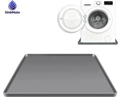 Lekbak Wasmachine – Siliconen Opvangbak - Opstaande Rand - SinkMate® - 60 x 60 cm – Lekbak Koelkast Vaatwasser Diepvriezer