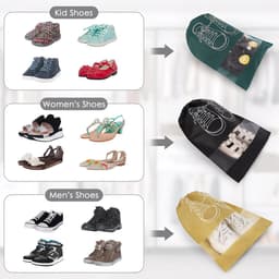 6-delige Schoenen waszak Set, Geschikt voor Alle Schoentypes - -Vervorming, Wasmachinebestendig, Droogvriendelijk, Zachte Pluche Voering voor Schoenbescherming. — thumbnail 5