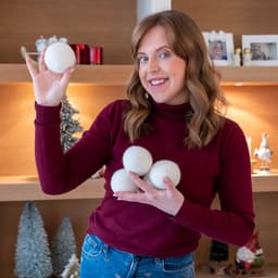 Drogerballen - Droogkast - 6 ballen - Energiebesparend - 100% wol — thumbnail 2