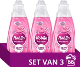 Robijn Quickwash - Vloeibaar Wasmiddel - Sunset Bloom - 3 flessen - 66 Wasbeurten - Voordeelverpakking — thumbnail 1