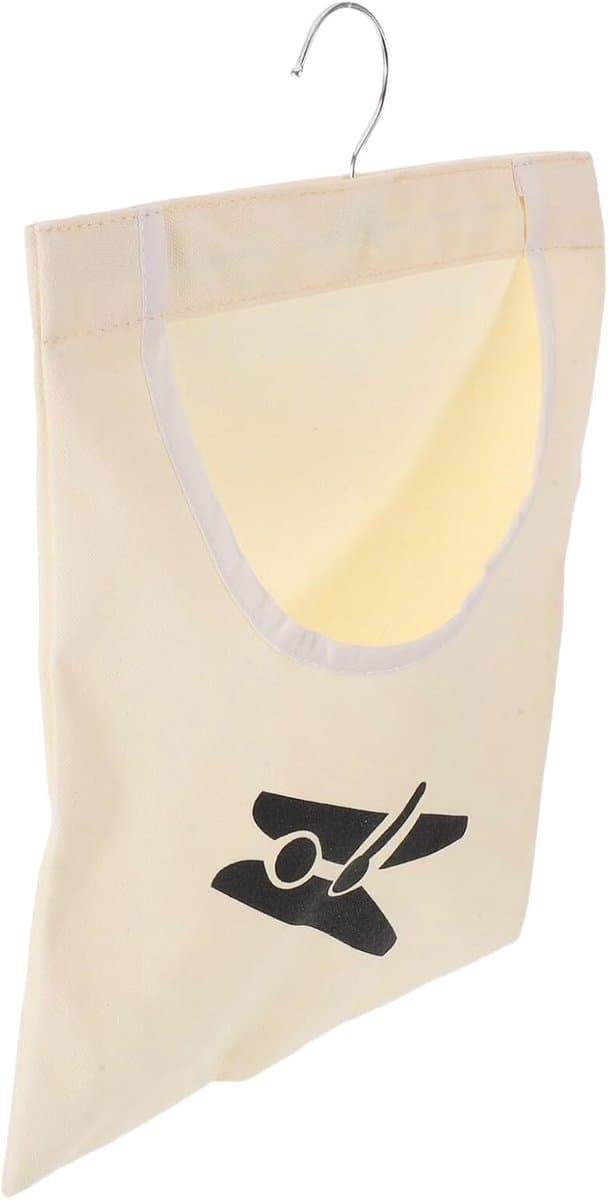 Hangende Wasknijperzak - Opbergtas Kledingknijpers - Waslijnen Buiten - Snelle Item Identificatie - 357x261cm - Beige — afbeelding 1