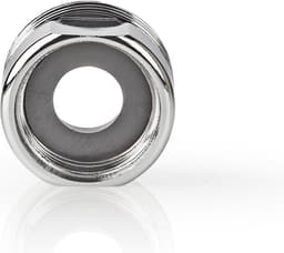 Nedis Slangadapter - 1/2'' - 3/4'' - Metaal - Zilver — thumbnail 1