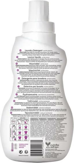 Attitude Little Ones Wasmiddel Sweet Lullaby 35 Wasbeurten - 1 liter — thumbnail 1