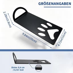 Grondanker voor honden - Zwart - 28,3 x 12 cm - Verzinkt Staal - Voor Kamperen en Reizen — thumbnail 4