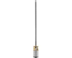 Metal Gearmotor, 6V 30RPM to 12V 600RPM, M4 x 100mm Shaft for RC — afbeelding 1