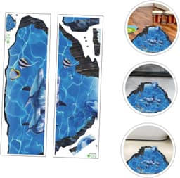 1Set Vloerstickers Kinderkamer Zelfklevende Onderwater Muurdecoratie Speelkamer Kleuterklas Wanddecoratie — thumbnail 5