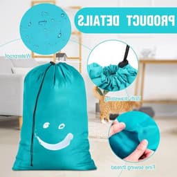 Store_8 - Grote waszakken - Travel Laundry Bag - Lichtgewicht en — thumbnail 2