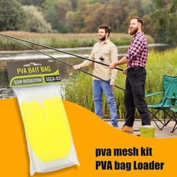 Aaszak Organizer - Vis Aas Opslag - Vissen Ondersteuning - Biologisch Afbreekbaar - 12x6 cm Zakken - Niet gespecificeerd — thumbnail 2