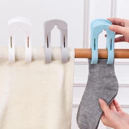 Grote kunststof wasknijpers, 6 stuks, ideaal voor strandhanddoeken, antislip en winddicht, perfect voor dekens en sprei — thumbnail 4