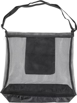 Pluktas - Verzamelmand - Buiten verzamelen - Duurzaam mesh-design - 41x43 cm - Meerkleurig — thumbnail 1