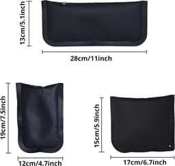 Trillingsdempers Wasmachine - Apparaat Stabilisatoren - Stiller Wassen - Verstelbare Demping - 3 Stuks - Zwart — thumbnail 3