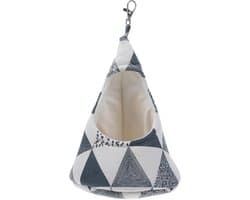 Hangende Wasknijper Tas - Opberger Klemmen - Wasknijpers Sorteren - Conische Vorm - 21x15.5x15cm - Multi