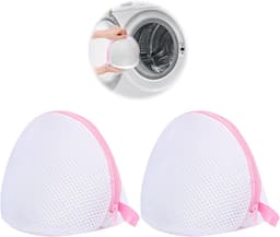 SnelShoppen - Herbruikbare Bh Waszakken voor Wasmachine Ondergoed Bh Zak Fijn Gaas Set van 2 - Duurzaam Polyester - Beschermt Vorm en Kwaliteit — thumbnail 1