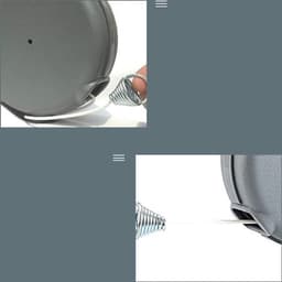 Uitschuifbare Drooglijn - Uitschuifbare waslijn - Uittrekbare Wasdraad - Duurzaam en stevig – Eenvoudig te installeren – binnen en buiten - 15 m - 15.5*17.5*5cm - grijs - abs,PVC+hogesterktevezel — thumbnail 3