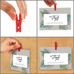 - Houten Pin Knijpers - Multigekleurd - Hobby - Decoratief - Papier Foto Muur - Geschikt voor Drukpin - Kleurrijk Model — thumbnail 5